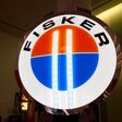 SAN FRANCISCO, CA - NOVEMBER 23: Fisker Auto Logo on Display at the 54rd International Auto Show November 23 2011 San Francisco. Fisker Automotive was an American car company committed to producing electric vehicles with extended range (EVer) that deliver uncompromised responsible luxury, the company failed despite having government loans.