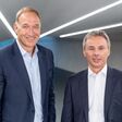 Arnd Franz (links) und Markus Kapaun (rechts) bei der MAHLE International GmbH in Stuttgart am 15.9.2022