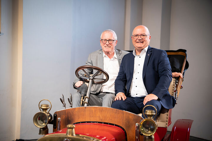 Max Egger und Markus Stifter