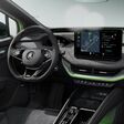 Škoda Powerpass Map: Neue Infotainment-App im Innenraum eines Škoda Fahrzeugs.