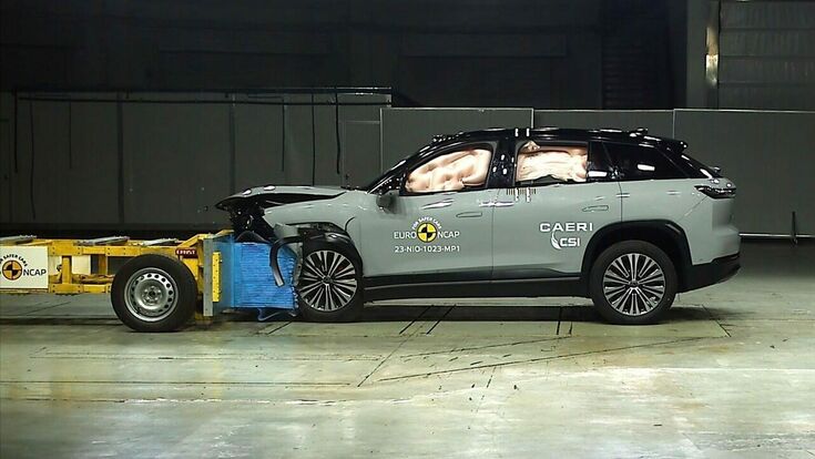 ÖAMTC Crashtest NIO EL7