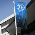 ZF Flag in front of what is presumably their HQ