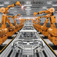robotic robot line technology production industry automaton industrial factory work automatic 3d rendering conveyor belt plant assembly arms hands car manufacture automobile parts vehicle motor metal mechanic transportation frame progress produce assemble auto automotive engineering monocoque chassis body automobile automotive industry robot assembly line robotic technology production automaton industrial factory work automatic 3d rendering conveyor belt plant arms hands car manufacture parts vehicle motor metal mechanic transportation frame progress produce assemble auto engineering monocoque chassis body