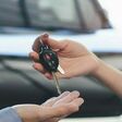 Schlüsselübergabe Auto