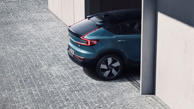 © Volvo Sustainability Images Electrification Driving 2021 C40 2022 C40