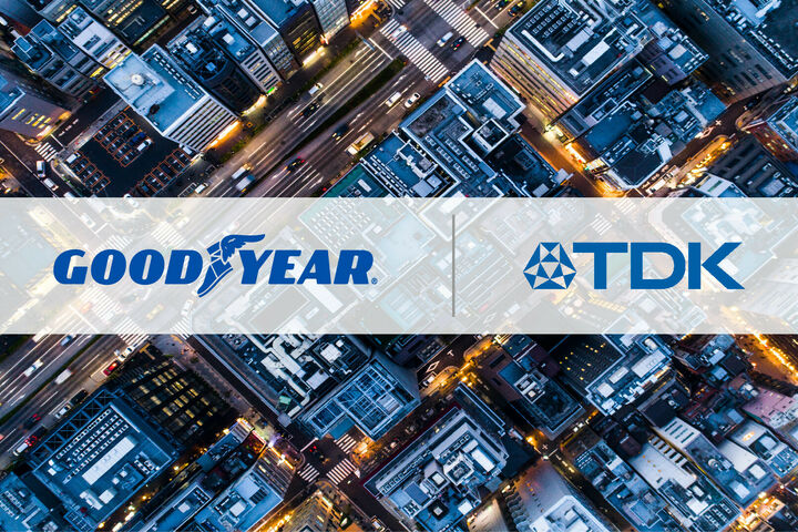 Goodyear und TDK entwickeln gemeinsam intelligente Reifenlösungen