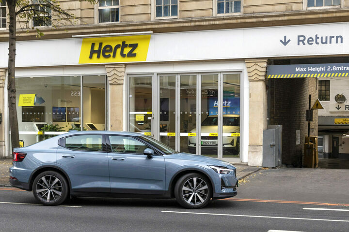 Hertz UK Polestar Reparatur