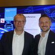 (v.l.) Olaf Mußhoff, Director Automechanika Frankfurt, und Stefan Lindner, MBA, Leiter Messe Frankfurt bei der Deutschen Handelskammer in Österreich.