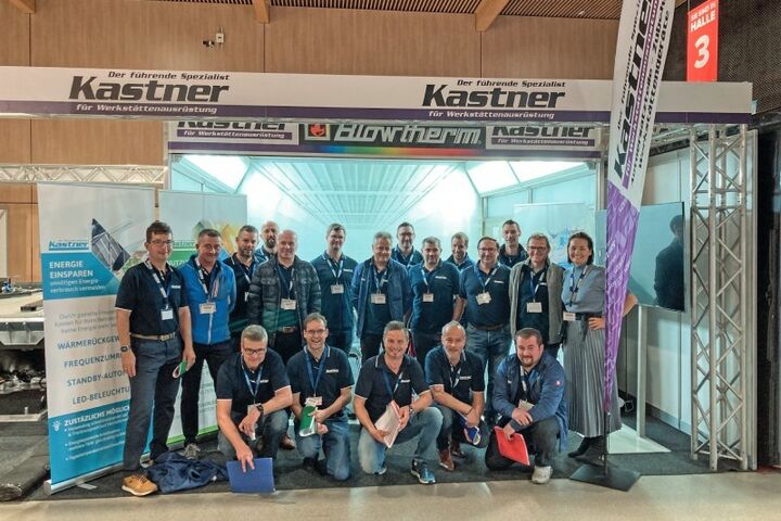 Das Kastner-Team erwartet die Messebesucher der KLS Fachtage in Halle 3, A27