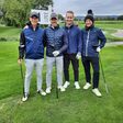 Gute Laune beim ﻿Abschlussturnier des Reifen Ritz Golf Weekly – trotz Wind und Regen.
