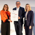 (v.l.): Mag. Martina Emhofer, Garanta Personalverantwortliche; Mag. Stefan Traunmüller, Garanta Geschäftsführung; Bernadett Humer, MSc, Sektionschefin für Familie und Jugend im Bundeskanzleramt.