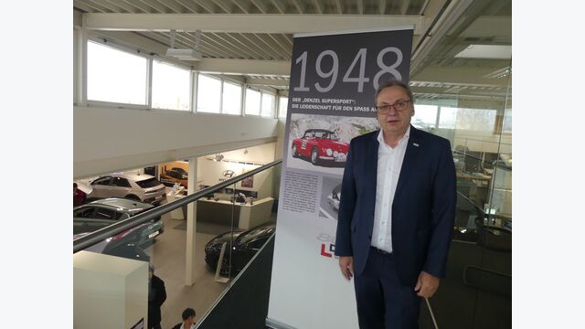 Heinz Wagner, Geschäftsführer von Denzel Eisenstadt, wies auf die Denzel Motorsport-Kompetenz hin und freut sich über die gute Entwicklung von Denzel in der burgenländischen Landeshauptstadt