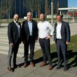 (Von links): Dan Bronkal (Leitung Sales Workshop Concepts and Services Europe Central - Concept Management, Bosch), Günther Wengert (Leiter Vertrieb, Liqui Moly), Marco Castrucci (Leitung Sales Europe Central - Country Communication, Bosch), Christian Schwer (Nationaler Verkaufsleiter, Liqui Moly)