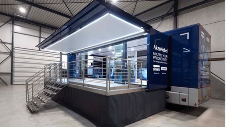 © Akzo Nobel Messestand Akzo Nobel