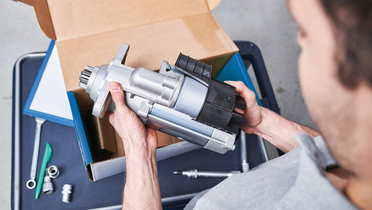© SEG Automotive Vom Großhandel direkt in die Werkstatt: Qualitätsstarter für PKW und Nfz.
