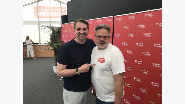 Dir. Günther Schweizer, Landesgeschäftsführer ARBÖ, und Marko Fischer