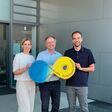 (v.r.) Thomas Prinz, Klaus Kreisel und Elisabeth Weihs