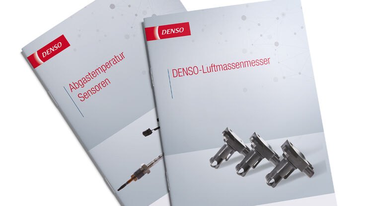 Neue DENSO Broschüren für Luftmassenmesser und Abgastemperatursensoren 