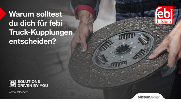 Warum solltest du dich für febi Truck-Kupplungen entscheiden?