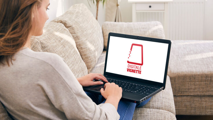 Digitale Vignette