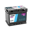 Die AGM EK500 Batterie von Exide.