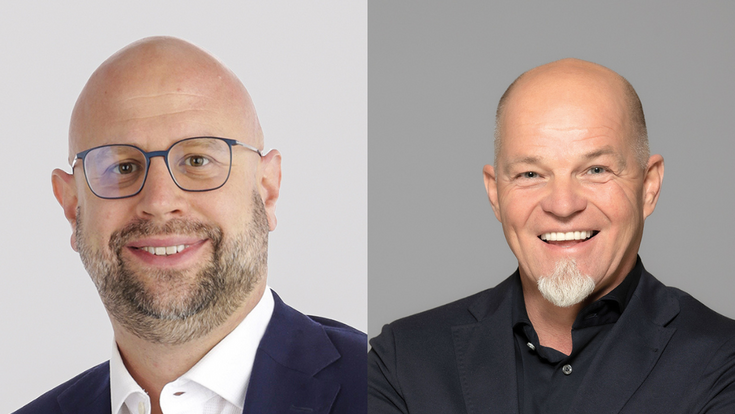 Andreas Lippert (links), Head of Insurance & Product Management und Michael Schwaiger, CCO von Santander