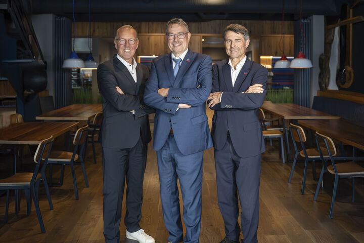 LIQUI MOLY Geschäftsführung (v.l.): Salvatore Coniglio, Günter Hiermaier und Dr. Uli Weller