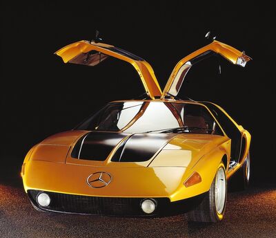 Der Prototyp C111 war die Sensation der 1970er-Jahre. Er ging jedoch nie in Serie.