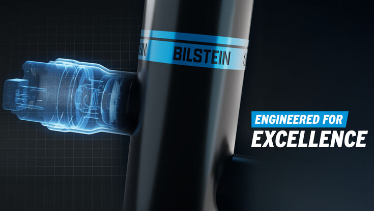 Mit der Weiterentwicklung von „Engineered for Excellence“ verlagert BILSTEIN den Schwerpunkt: weg von abstrakten Qualitätsaussagen, hin zu einer sichtbaren Herleitung von Qualität.