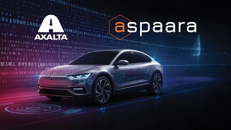 Axalta gibt die Partnerschaft mit aspaara bekannt.