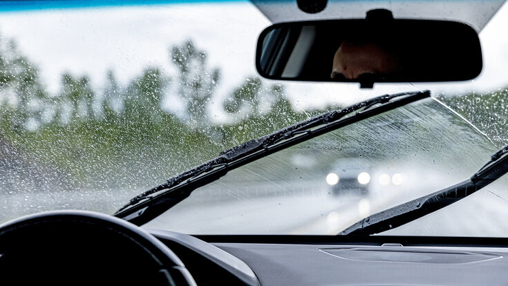 driving, automobile, car, highway, rain, wiper, windshield, blade, droplets, windscreen, wipers, visibility, poor, difficult, dangerous, crash, hazard, accident, hazardous, risky, unsafe, condition, weather, rainy, pooring rain