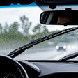 driving, automobile, car, highway, rain, wiper, windshield, blade, droplets, windscreen, wipers, visibility, poor, difficult, dangerous, crash, hazard, accident, hazardous, risky, unsafe, condition, weather, rainy, pooring rain