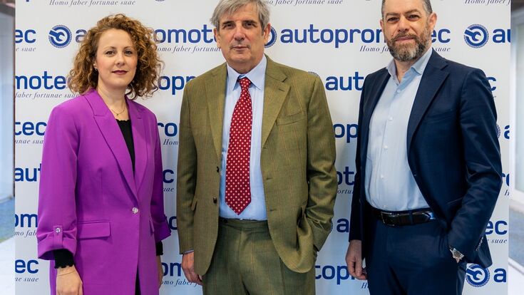 Enrica Lazzarini, Renzo Servadei und Guido Gambassi.